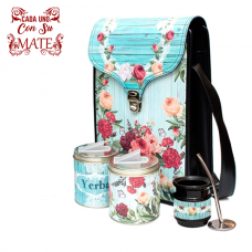 SET DE MATE CON BOMBILLA DE ACERO- COTIZAR