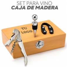 SET DE VINO X3 PIEZAS ASC003