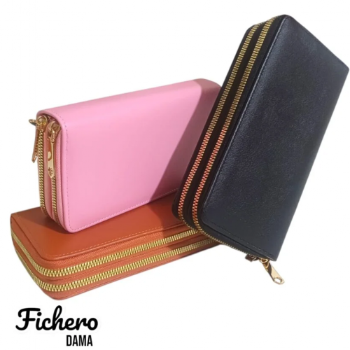 FICHERO DE DAMA DUO EN CAJA BID001