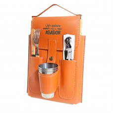 KIT JUEGO SET DE ASADO REGALO EMPRESARIAL CUE494S