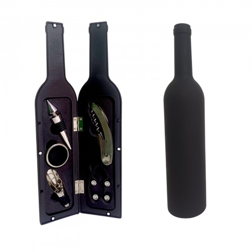 SET DE VINO 5 PIEZAS BOTELLA GRANDE  ASC000