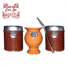 SET DE MATE CON DIJE DE ALPACA