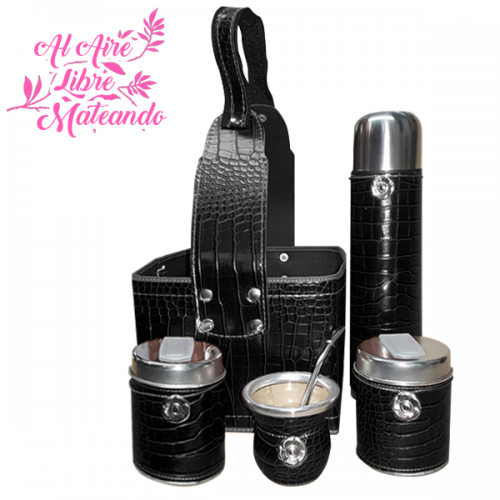 SET DE MATE CON CANASTO