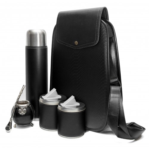 SET DE MATE ECOCUERO 5 PIEZAS