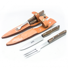 SET DE ASADO -CUCHILLO Y TENEDOR - COTIZAR